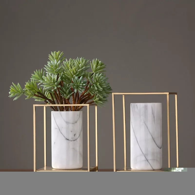 Decorative Stone Flower Pot - Style 3