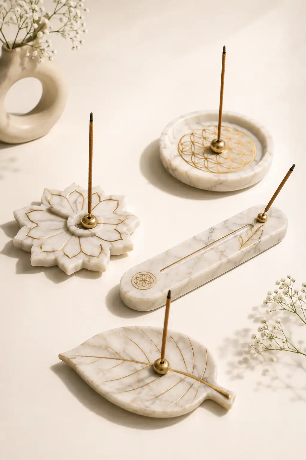 Incense Holders & Agarbatti Plates